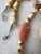 Contemporary Mixed Vintage Agate Stone Beaded Necklace For Sale - Image 3 of 4