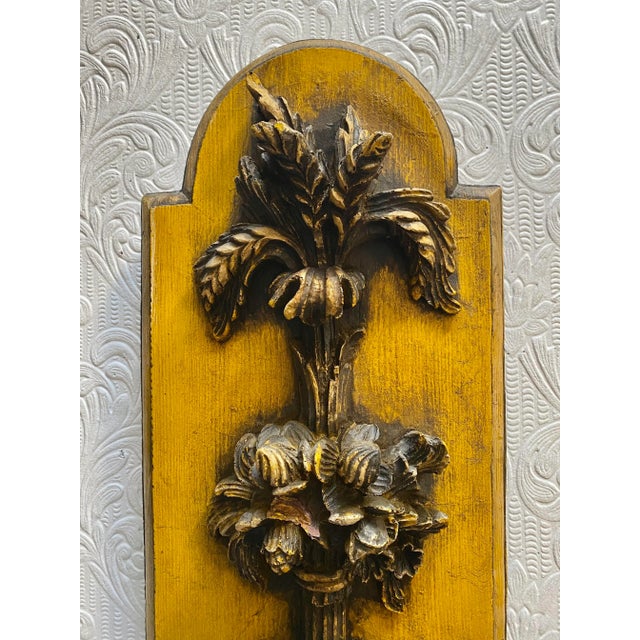 1960s 1967 Vanguard Studios Mid-Century Hollywood Regency Palm Tree Wall Art For Sale - Image 5 of 12