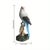 Pair of Resin Parakeet Figurines – 6.1" Realistic Bird Sculptures on Branches For Sale - Image 11 of 16