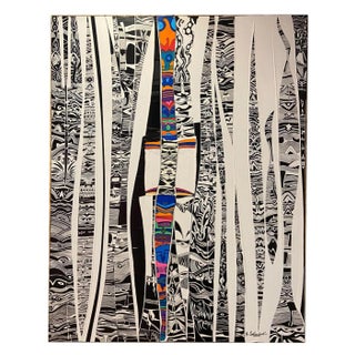 Alain Carpentier, ToteM 01, 2020, Acrylic on Canvas For Sale