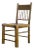 Petite Organic Modern Bamboo / Rattan Chair For Sale