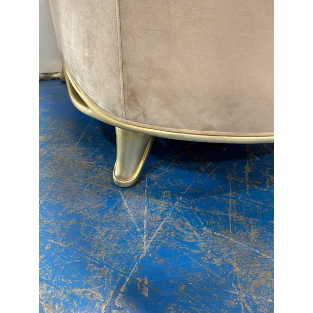 Gold Caracole Signature Ribbon Chair For Sale - Image 8 of 11