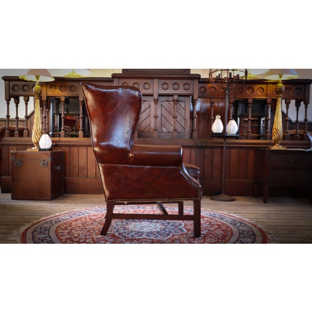 Halo Lincoln Club Armchair in Cigar Leather from Timothy Oulton, 2010s For Sale - Image 16 of 18