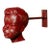 Mid-Century Stylized Child Wall Mount Display Bust For Sale