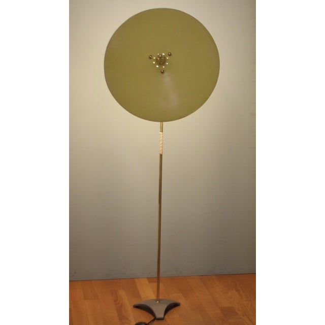 1950s Mid-Century Modern Floor Lamp with Adjustable Shade, 1950s For Sale - Image 5 of 14