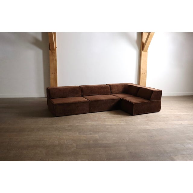 Trio Modular Sofa by Team Form AG for COR, 1970s, Set of 4 For Sale - Image 10 of 10