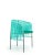 Mint caribe dining chair by sebastian herkner materials: galvanized and powder-coated tubular steel. Pvc strings are made...