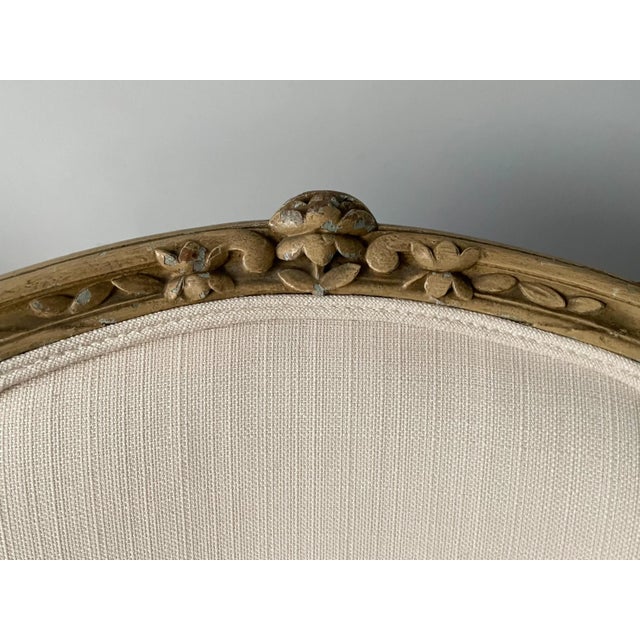 French Louis XV-Style Petite Armchairs- a Pair For Sale In Los Angeles - Image 6 of 8