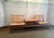 Brown Vintage Teak and Cane Modular Sofa in Attributed to Hans Olsen For Sale - Image 8 of 8