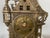 German Mantel Clock in Brass, 1950s For Sale - Image 9 of 18