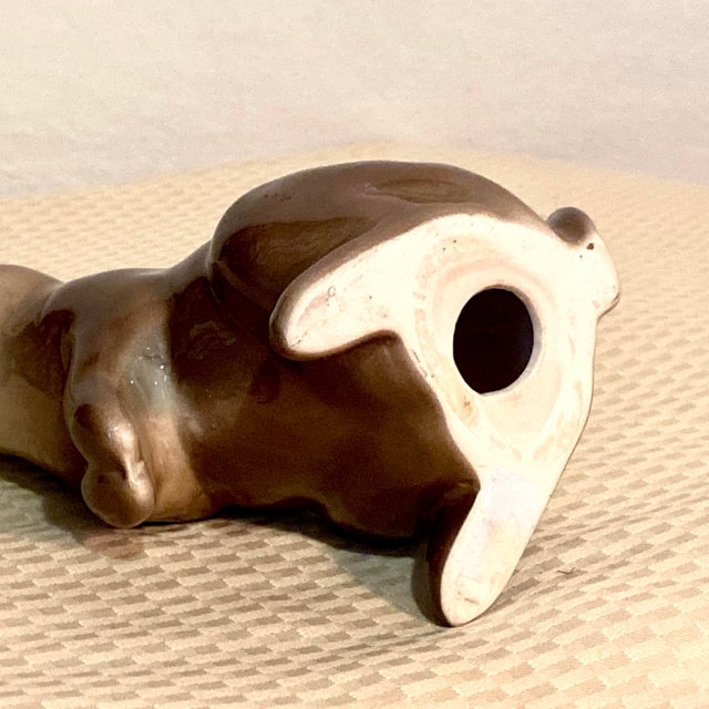 Charming Vintage Ceramic Rabbit Perfect for Your Easter Decor For Sale In Savannah - Image 6 of 7