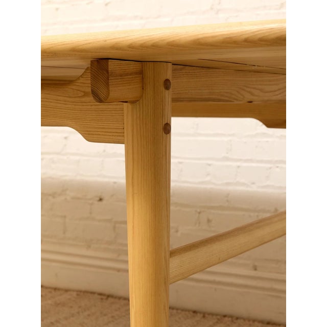 Mid 20th Century Styled After Hans Wegner Style Oak Dining Table For Sale - Image 11 of 12