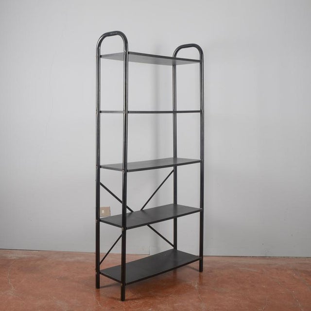 Open Bookcase in Metal and Chipboard, 1990s For Sale - Image 3 of 9