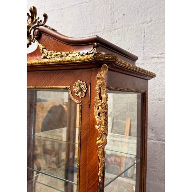 Early 20th Century Louis XV Style Vitrine For Sale - Image 10 of 15