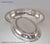 1970’s Vintage/New Set of 3 Silver Oval Platters and Entree Dish & Cover With Bead Mount For Sale - Image 4 of 12