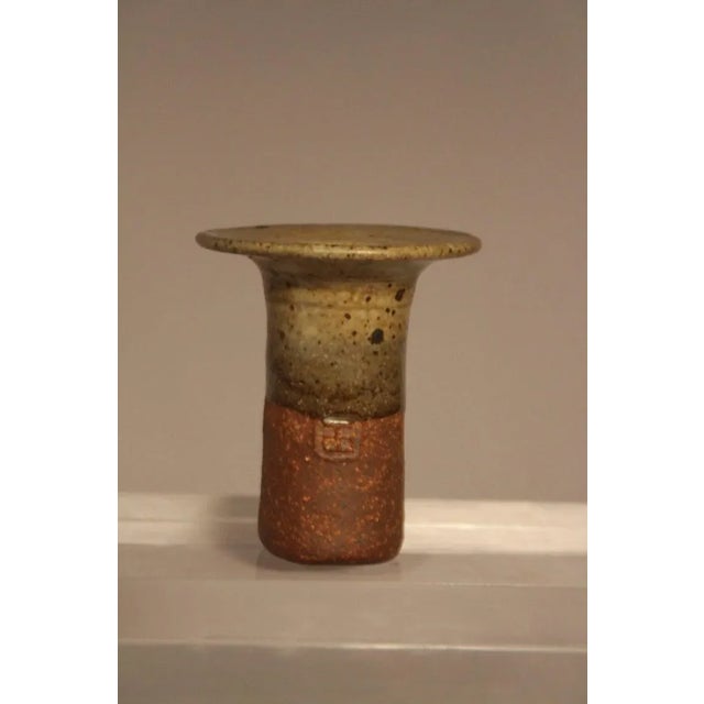 Rare set of 4 Byron Temple Candlesticks from the 1960s. Byrons work is in major museums and collections internationally....