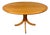 Danish Oval Coffee Table in Ashwood, 1960s For Sale