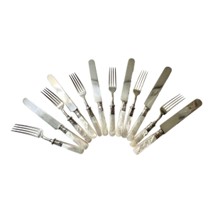 Early 20th Century Landers Frary & Clark Aetna Set- 12 Pieces