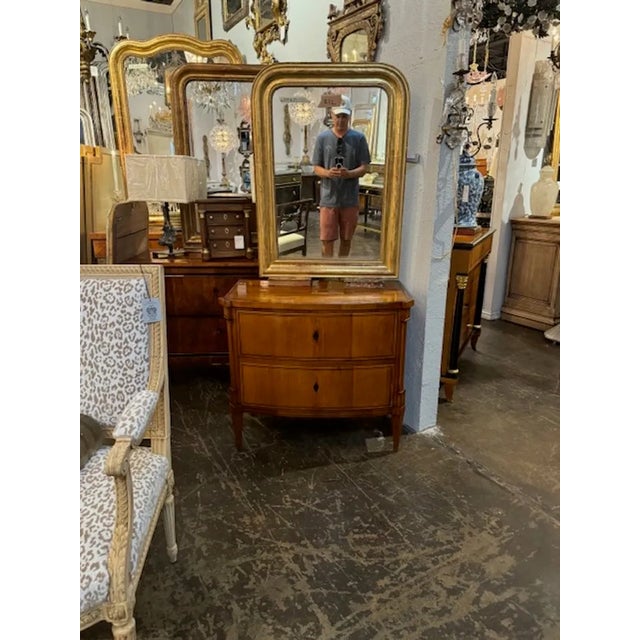 Brown Biedermeier Commode For Sale - Image 8 of 8