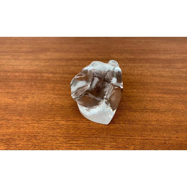 Mid-Century Scandinavian Art Glass Owl, 1960s For Sale - Image 5 of 13