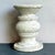 Evoke the serene beauty of the seaside with this exceptional vintage coastal table pedestal, masterfully carved from...