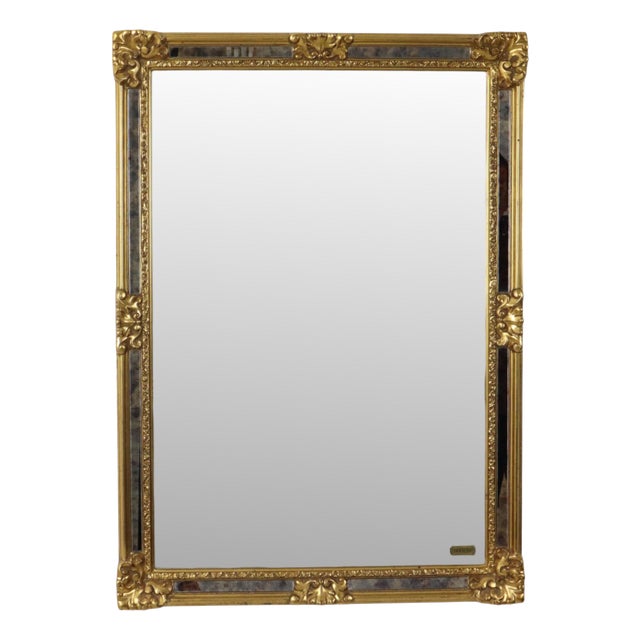 Baroque Classic Bevelled-Edge Mirror from Deknudt, 1970s For Sale