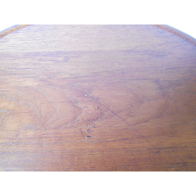 1960s Round Teak Roast Cutting Board by Jens Harald Quistgaard, 1960s For Sale - Image 5 of 7