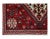 Traditional Pasargad Red Color Hand Knotted Persian Abadeh For Sale - Image 3 of 4