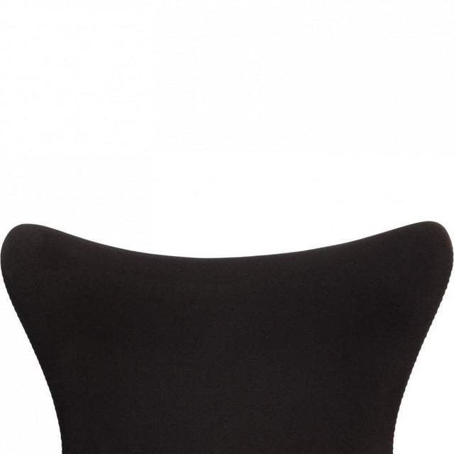 Egg Chair in Black Fabric by Arne Jacobsen, 2012 For Sale - Image 3 of 18