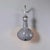 1950s Industrial Grey Benjamin Crysteel Enamelled Parabolic Lamp, 1950s For Sale - Image 5 of 10
