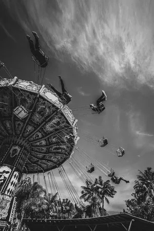 Jason Mageau Swinging Through the Air Photo