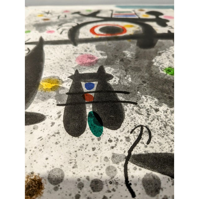Joan Miro, Composition, Original Lithograph, 1971 For Sale - Image 6 of 7