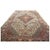 Persian Antique Persian Sarouk Mahajaran Wool 12x19 Ivory, Navy, & Red Oversized Handmade Area Rug #1144059 For Sale - Image 3 of 16