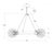 Visual Comfort Kelly Wearstler for Visual Comfort Signature Strada Ring Chandelier in Aged Iron For Sale - Image 4 of 4