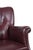 1950s Old School Tufted Leather Scandinavian Lounge Chair W Ottoman For Sale - Image 12 of 15