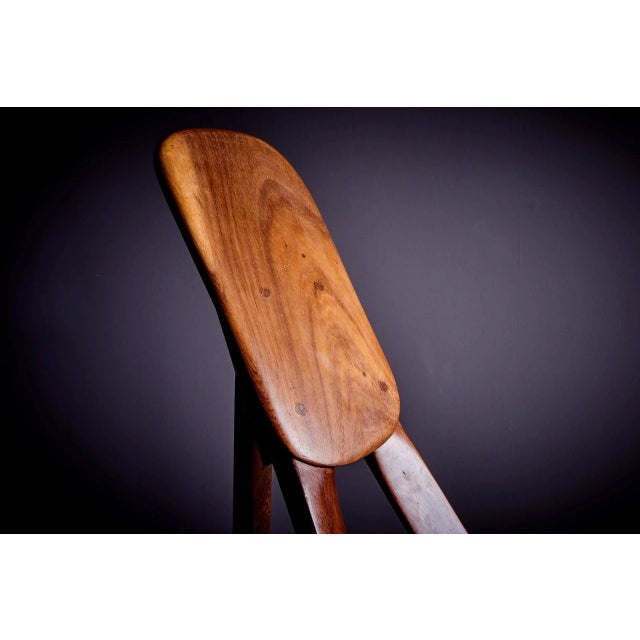 Sculptural African Studio Chair, France 1960s.