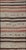 Textile Mid 20th Century Vintage Turkish Kilim Runner With Stripes in Cream Brown & Soft Coral Color For Sale - Image 7 of 11