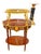 Vintage Mahogany etagere Trolley with Removable Tray For Sale