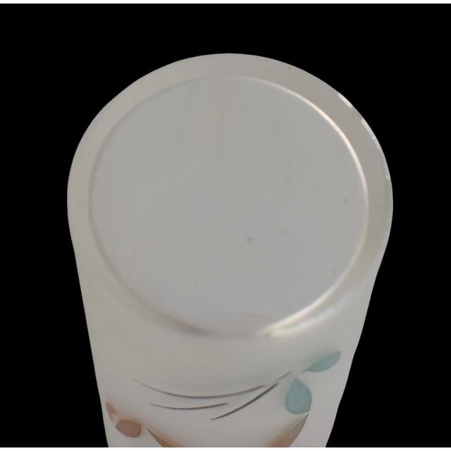 Vintage 1950s Federal Glass Hey Wait for Me Tall Frosted Tom Collins Zombie Tumblers- Set of 6 For Sale - Image 9 of 10