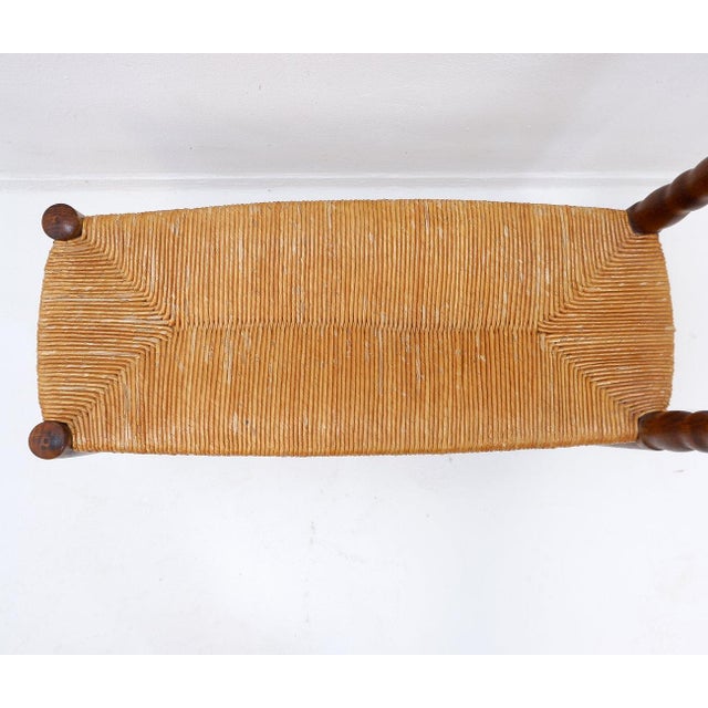 French Fireplace Bench in Fruitwood For Sale - Image 4 of 15
