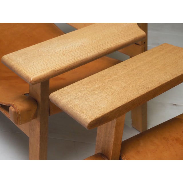 Vintage Spanish Chairs by Børge Mogensen for Fredericia Stolefabrik, Denmark, 1960s, Set of 2 For Sale - Image 12 of 14