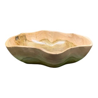 Medium Wooden Bowl For Sale