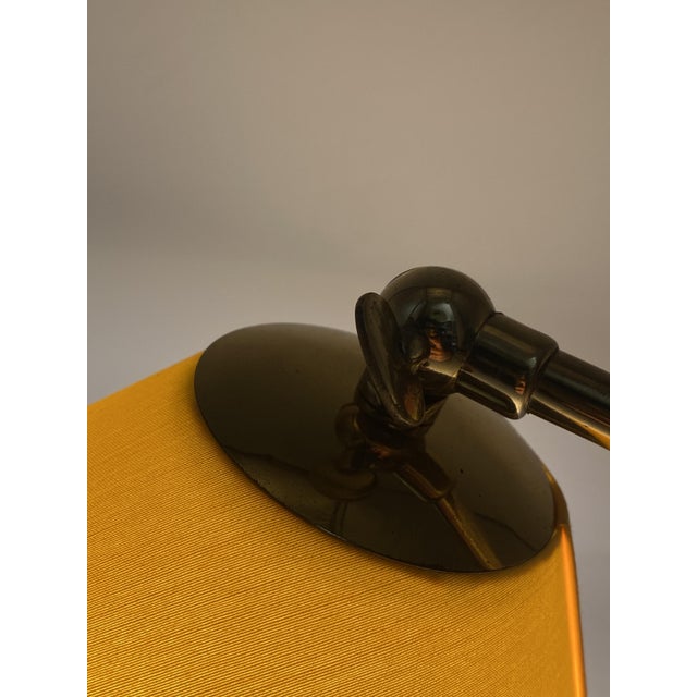 Mid-Century Modern Table Lamp with Brass Crows Foot, 1950s For Sale - Image 13 of 14