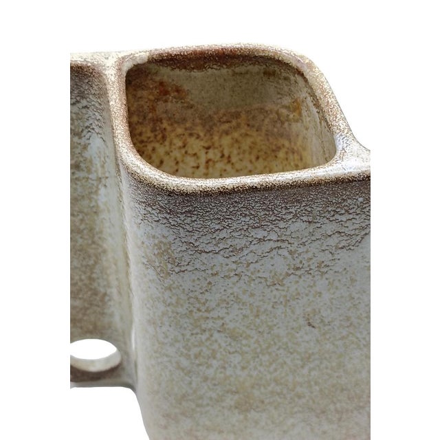 1960s Vintage Italian Mod. 917 Ceramic Vase by Roberto Rigon for Bertoncello, 1960s For Sale - Image 5 of 11