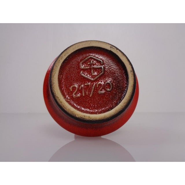 217/20 Ceramic Vase by Cari Zalloni for Steuler Keramik, Germany, 1960s For Sale - Image 16 of 17