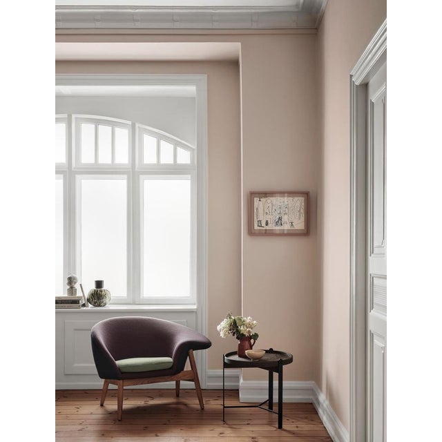 Fried Egg Left Lounge Chair in Pale Peach by Warm Nordic For Sale - Image 13 of 14