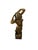 Bronze Vintage Art Nouveau Style Bronze-Finish Female Figure on Marble Base For Sale - Image 8 of 9
