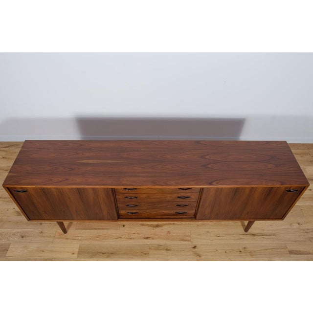 Brown Mid-Century Rosewood Sideboard from Clausen & Son, 1960s For Sale - Image 8 of 18