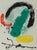 Joan Miró (1893-1983) Surrealist Composition in Green Original color lithograph On wove paper, 22 x 30 cm (approx. 9 x 12...