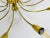 Brass 12-Arm Sputnik Chandelier Attributed to Arredoluce, 1950s For Sale - Image 10 of 13